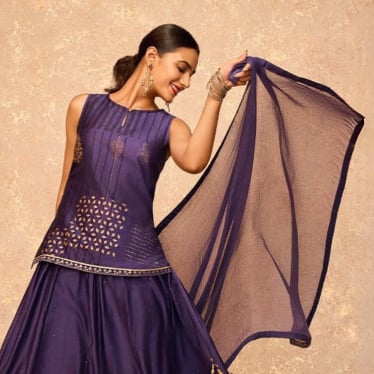 Bandhani Lehenga Set