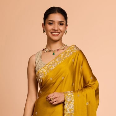 Traditional Bandhani Saree